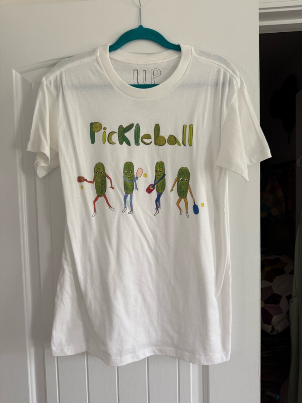 Unfortunate Portrait Pickleball tee